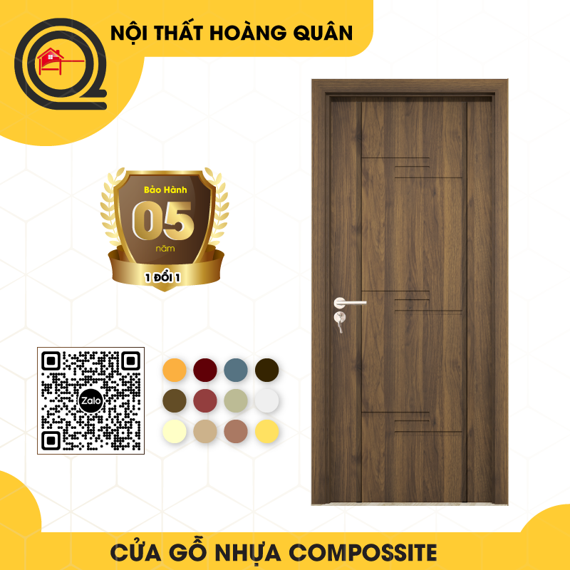 Cửa nhựa composite dewoo M33