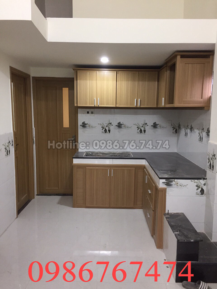Tủ bếp nhựa Đà Nẵng kiểu dáng